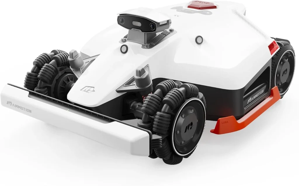 photo d'un robot tondeuse mammotion Luba 2 awd 3000X