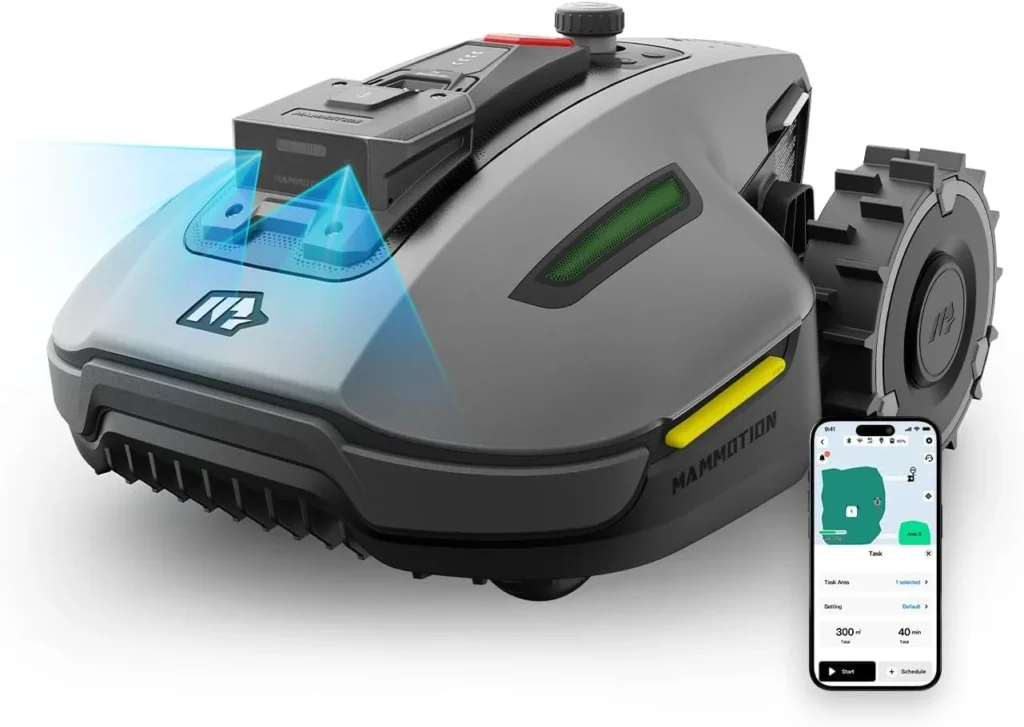 photo robot tondeuse Mammotion Yuka mini 700