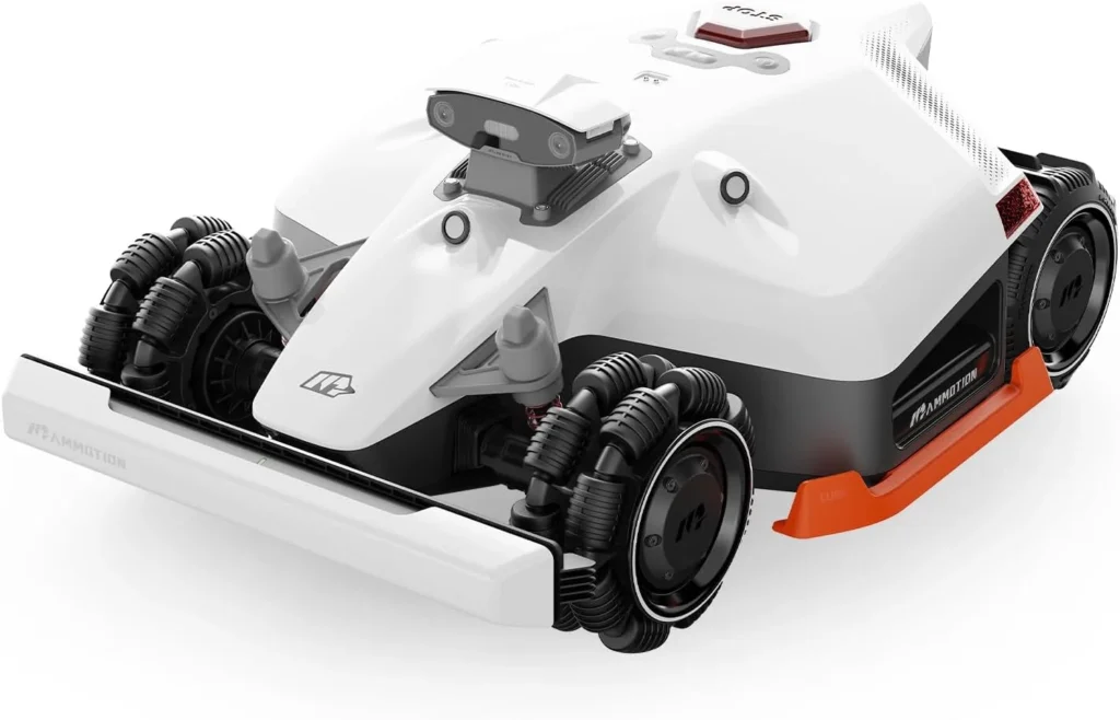 photo d'un robot tondeuse mammotion Luba 2 awd 5000X